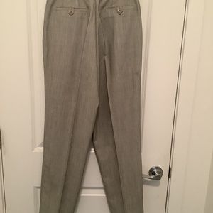 Grey pure wool and nylon Zanella pants